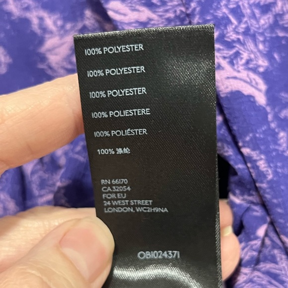 Free People Purple These Dreams Long Sleeve Ruffle Mini Dress - Picture 16 of 16